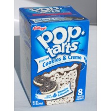  POP TARTS - Frosted Cookies & Cream 12 x 8 Pop Tarts