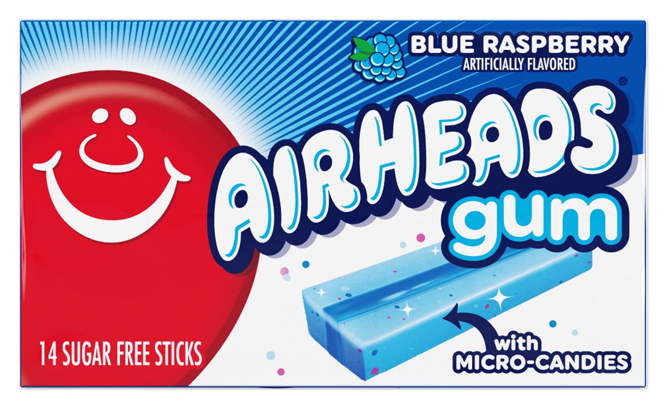 Airhead Gum Blue Raspberry