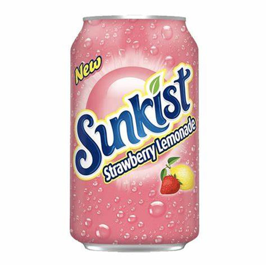 Sunkist | Strawberry Lemonade | 355ml