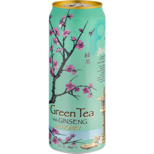 Arizona Green Tea with Ginseng & Honey 680ml