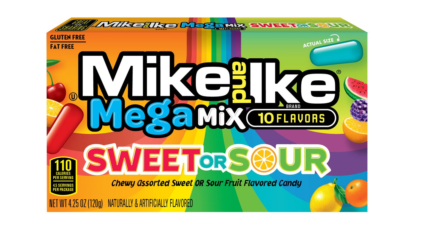 MIKE AND IKE SWEET & SOUR 120G