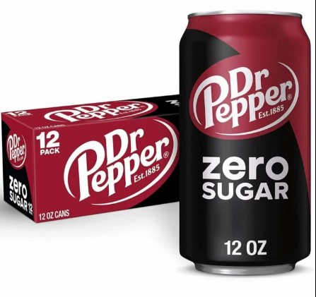 Dr Pepper Zero Sugar 355ml