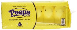Peeps Chicks Marshmallow Yellow 5Pk